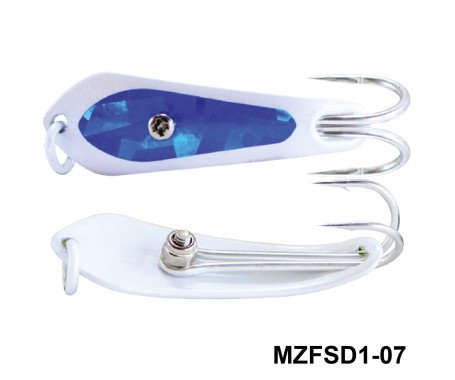 AQUA MARINE - Fishing Spoon with Double Hooks - (Size: 1)